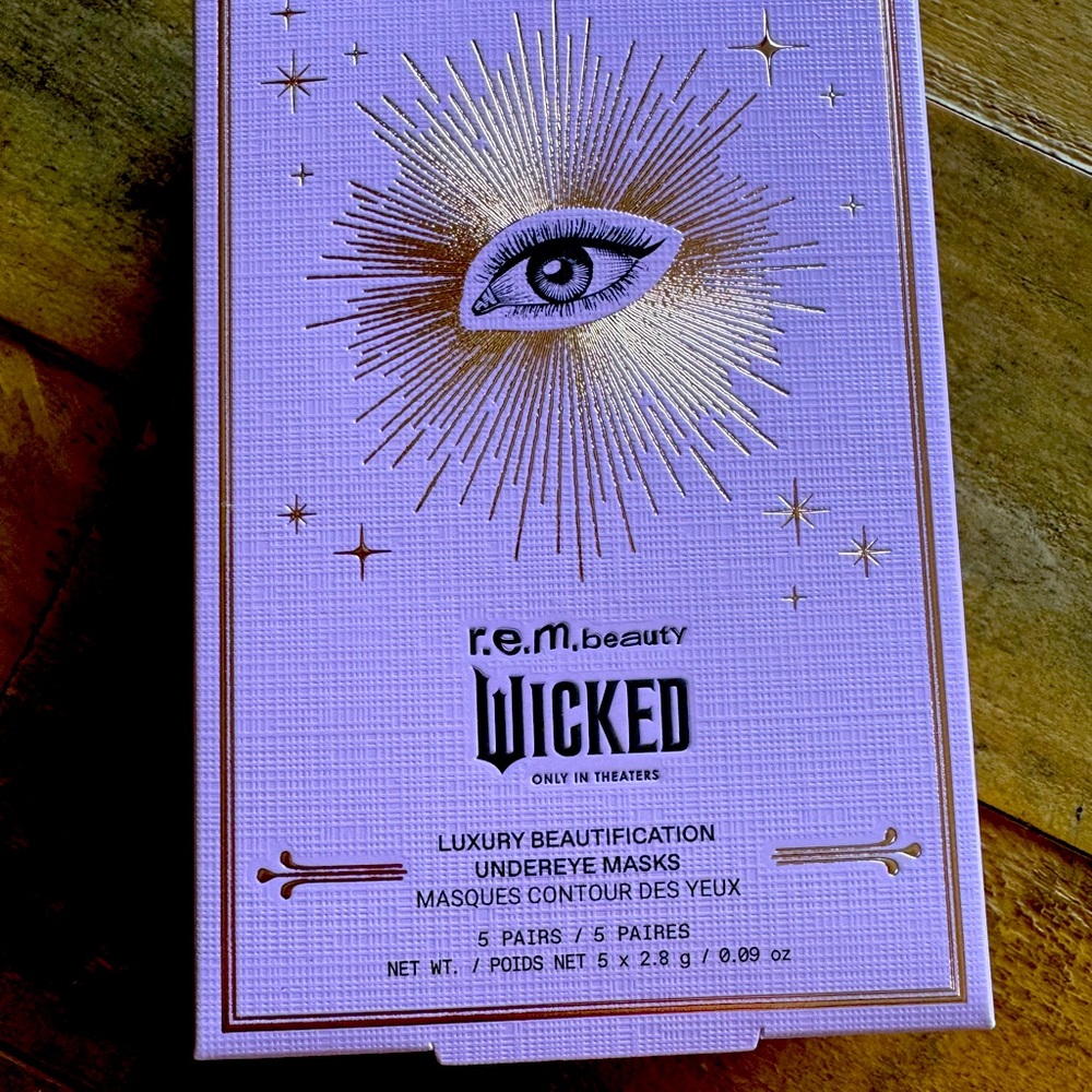 R.E.M. Beauty Wicked Undereye Patches Vegan/Cruelty-free - sold out